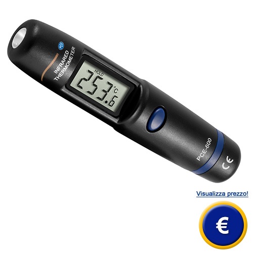 Mini termometro a infrarossi PCE-600 sullo shop online